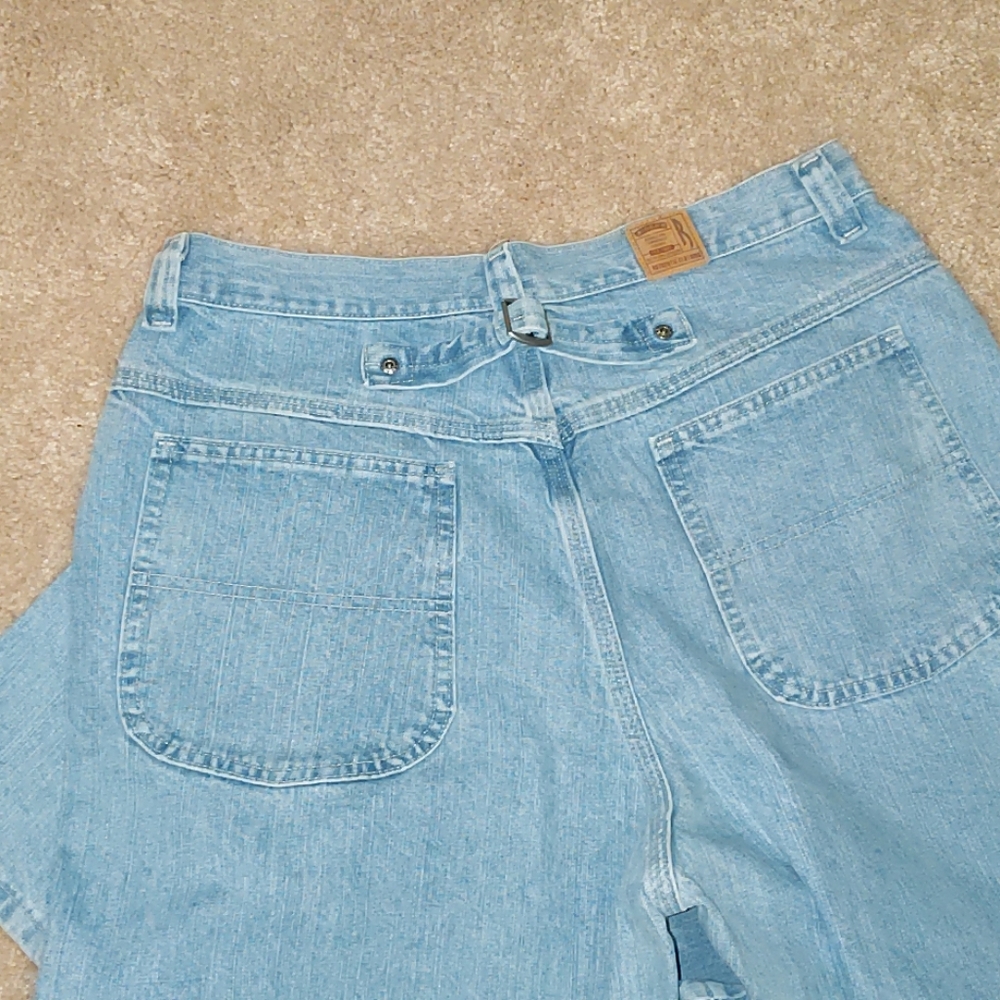 Vintage highwasted buckle jeans